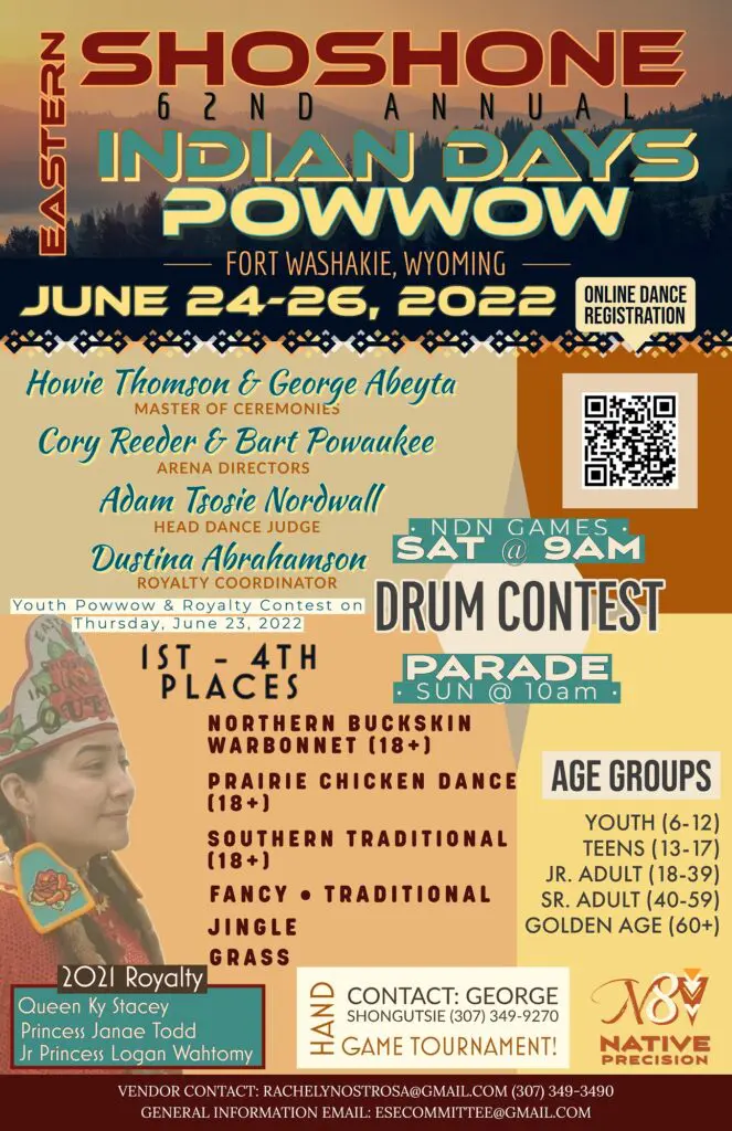 62nd Annual Eastern Shoshone Indian Days Powwow Eastern Shoshone
